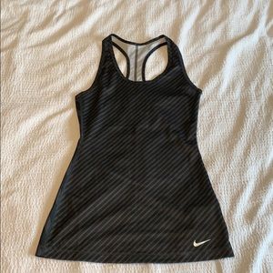 Striped Nike activewear top